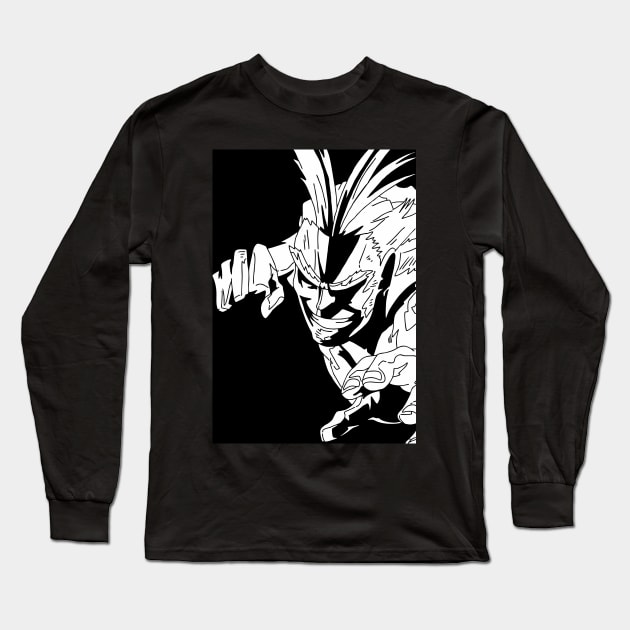 All Might Long Sleeve T-Shirt by BarnawiMT